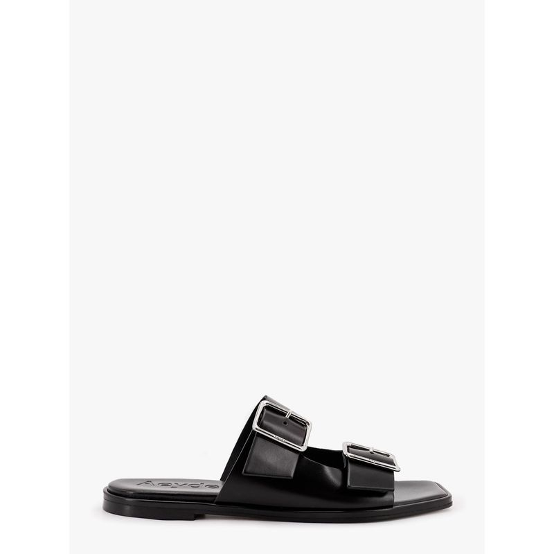 Aeyde Women Tonya Leather Sandals With Double Strap